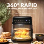 Russell Taylors 3D Visible Window Digital Air Fryer Extra Large (6.5L) Z7 Penggoreng Udara - Image 8