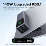 (W) UGREEN 200W 130W 100W Powerbank Nexode 25000mAh Laptop PD 130W Fast Charging for Dell Lenovo MacBook Air Samsung S24 iPhone 16 15 14 13 Pro Max for Pixel iPad Xiaomi Huawei Mobile Phones Power Adapter - Image 3