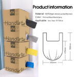 [✅SG Ready Stock][200pcs/box*4]Thicken Disposable Garbage Bag Trash Bags Breakpoint Kitchen Cleaning Bag Rubbish Bag Plastic Waste Bag Not Easy To Break - Image 7